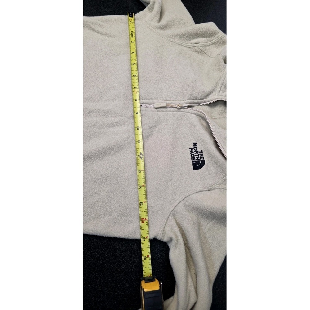 The North Face Women Glacier Fleece Dress Woman S Beige Winter Fall Long Sleeve - Picture 8 of 11